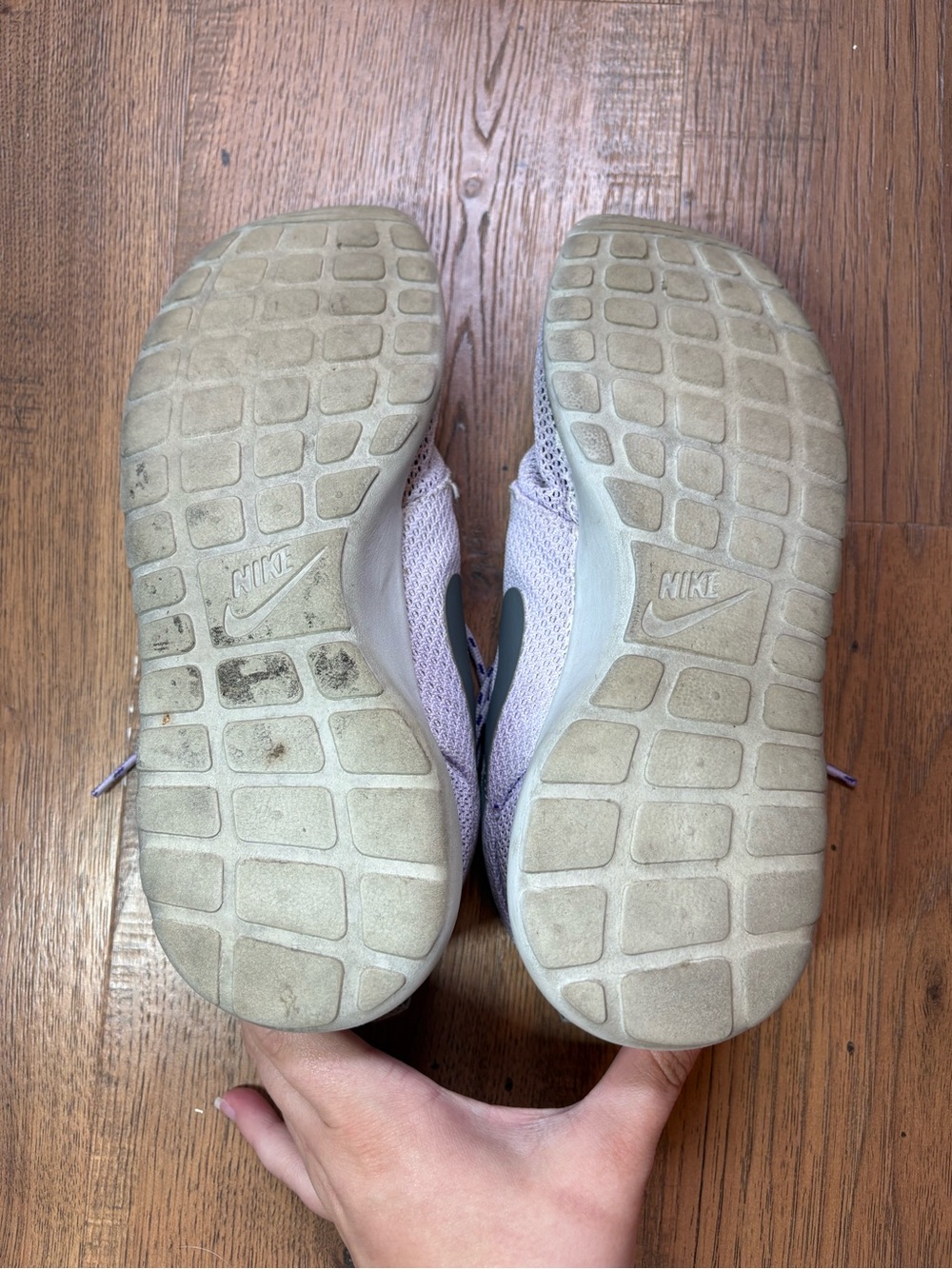 Nike Roshe Run Violet Frost Pure Platinum - Picture 6 of 12